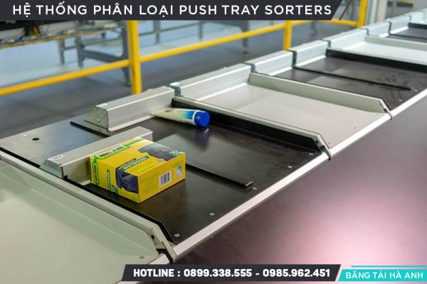 Hệ thống phân loại Push Tray Sorter